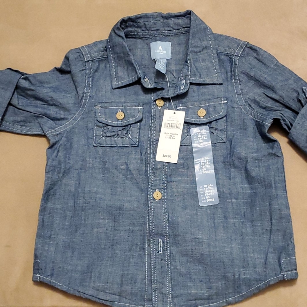 Baby Jean shirt 18-24 mon